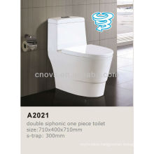 Ovs Ceramic Bathroom Best Design Sanitary Ware Siphonic One/1Piece Bathroom Toilet